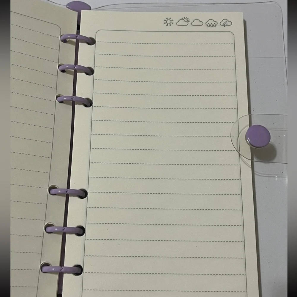 Kuromi Binder Style Notebook